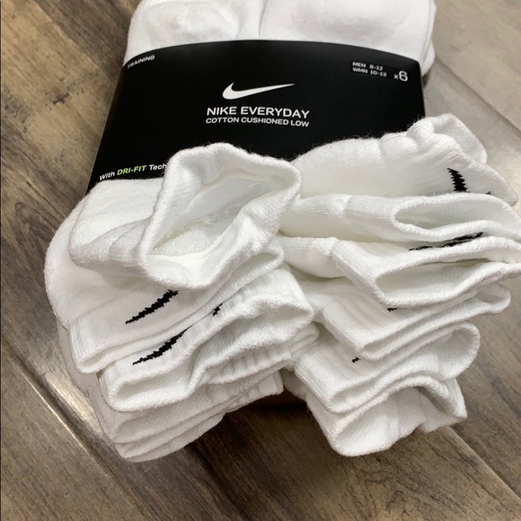 NIKE EVERYDAY COTTON CUSHIONED LOW SOCKS women’s - Picture 4 of 16